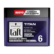 SCHWARZKOPF TAFT power gel μαλλιών Titan, No6, 250ml