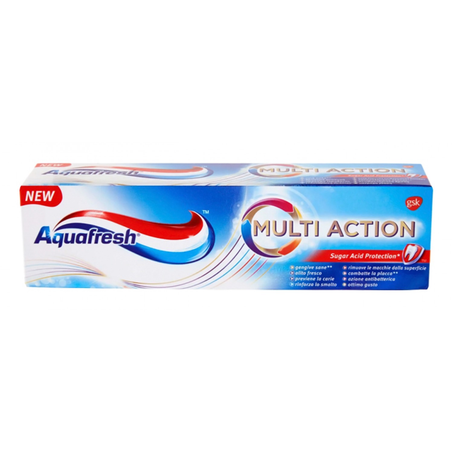 AQUAFRESH οδοντόκρεμα Multi Action, με φθόριο, 75ml