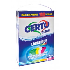 CERTO απορρυπαντικό πλυντηρίου σε σκόνη Classic, 100 μεζούρες, 6.3kg