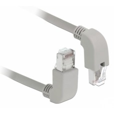 DELOCK Καλώδιο SF/UTP Cat 5e 85853, 26AWG, copper, 1m, γκρι
