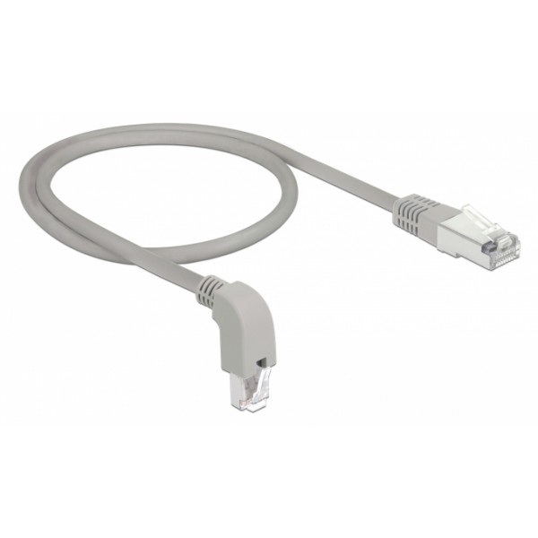 DELOCK Καλώδιο SF/UTP Cat 5e 85855, 26AWG, copper, 0.5m, γκρι DELOCK Καλώδιο SF/UTP Cat 5e 85855, 26AWG, copper, 0.5m, γκρι