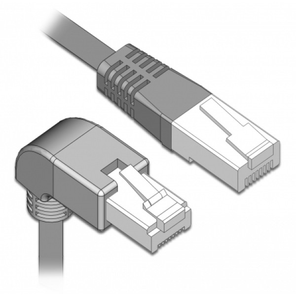 DELOCK Καλώδιο SF/UTP Cat 5e 85855, 26AWG, copper, 0.5m, γκρι DELOCK Καλώδιο SF/UTP Cat 5e 85855, 26AWG, copper, 0.5m, γκρι