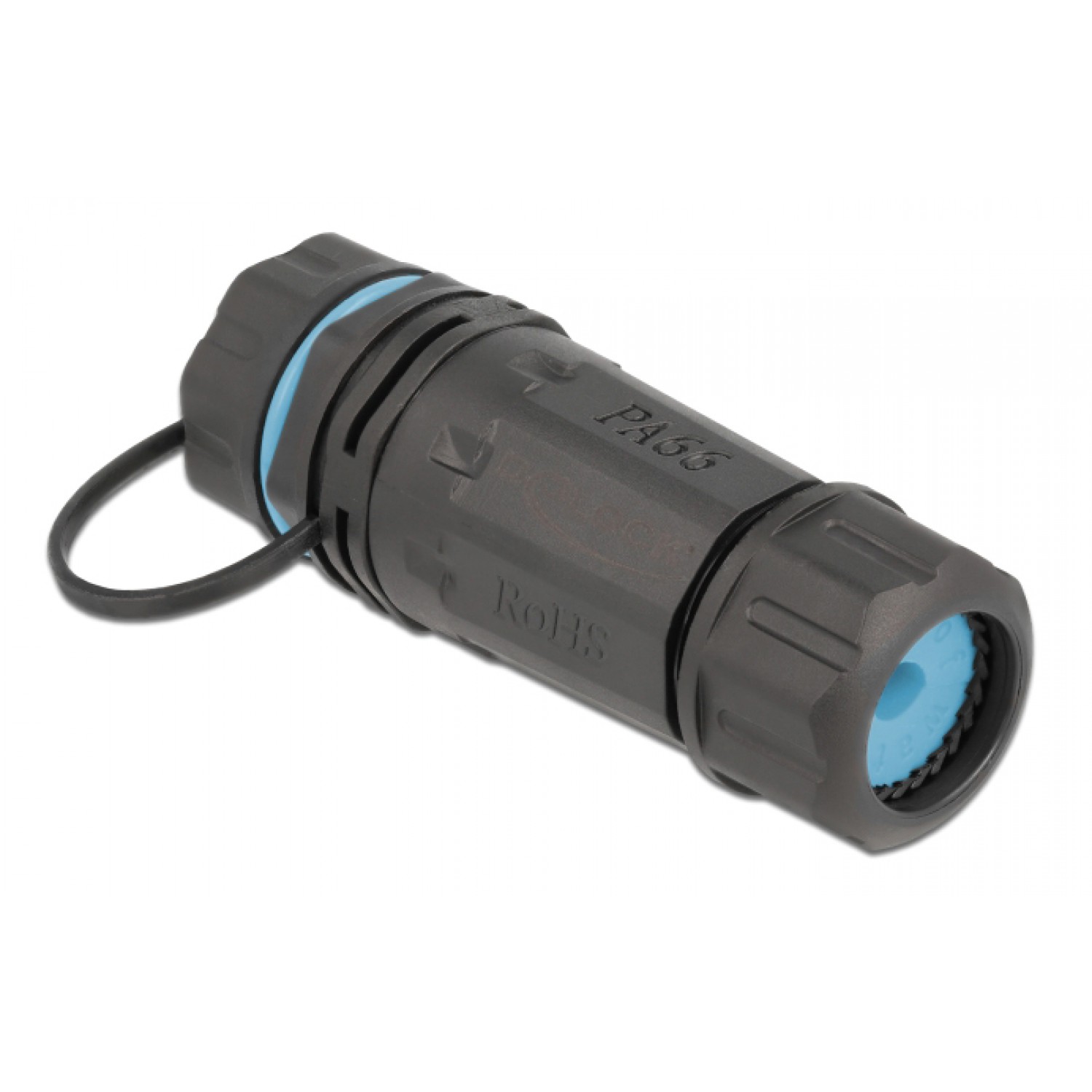 DELOCK αδιάβροχος σύνδεσμος RJ45 Cat.6A 86701, μπλε DELOCK αδιάβροχος σύνδεσμος RJ45 Cat.6A 86701, μπλε