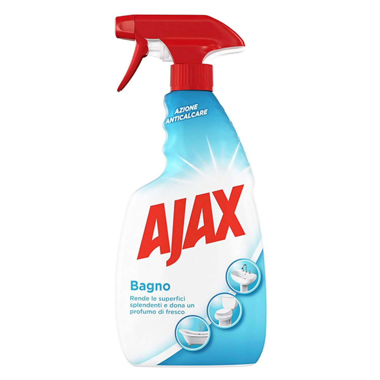 AJAX Καθαριστικό spray μπάνιου, 600ml