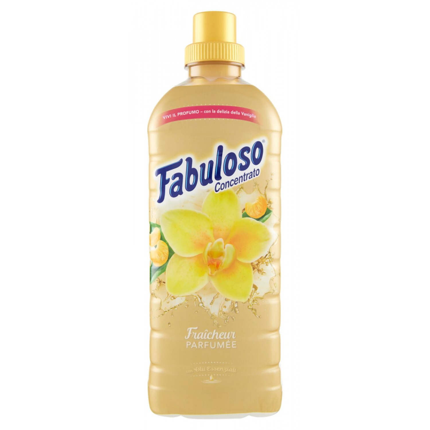 FABULOSO μαλακτικό ρούχων Βανίλια & Μανταρίνι, 76 δόσεις, 1.9l