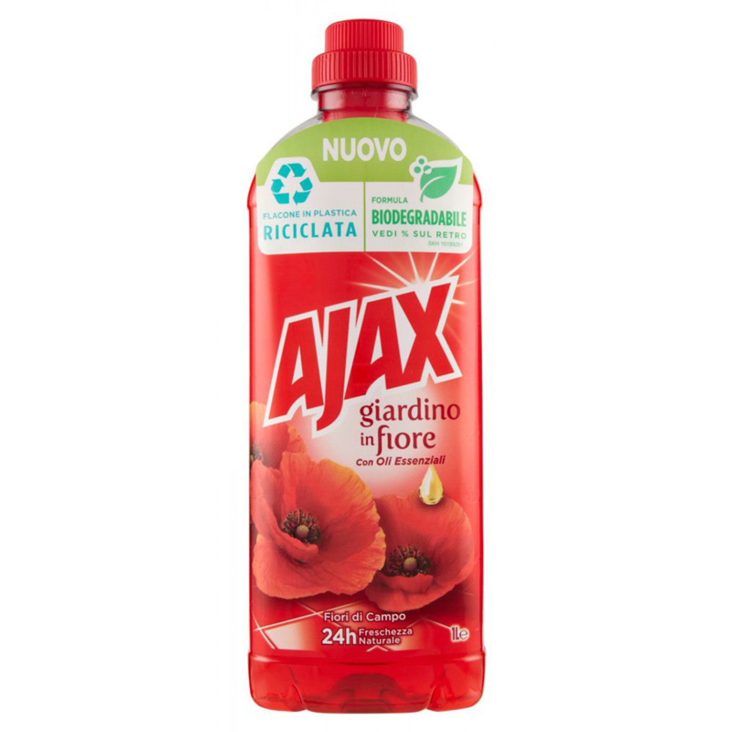 AJAX Υγρό καθαριστικό για όλες τις επιφάνειες, αγριολούλουδα, 1L