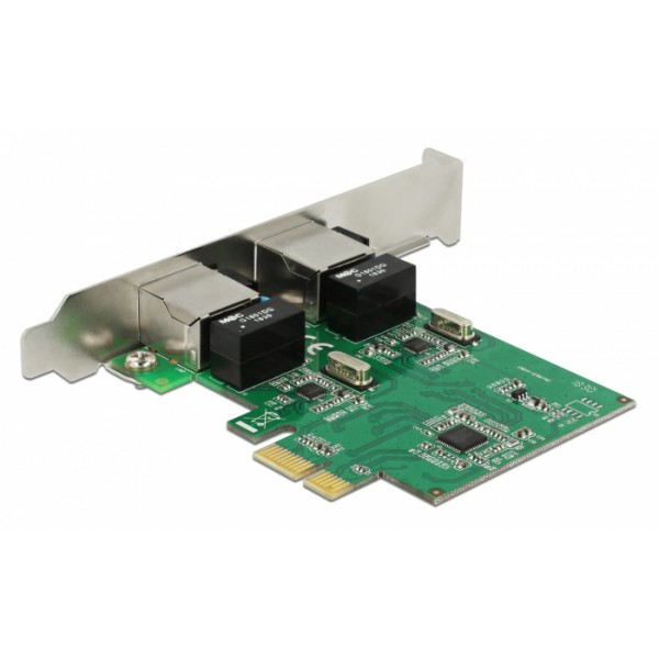 DELOCK PCI Express Card σε 2x Gigabit LAN 89999, έως 1000 Mbps DELOCK PCI Express Card σε 2x Gigabit LAN 89999, έως 1000 Mbps