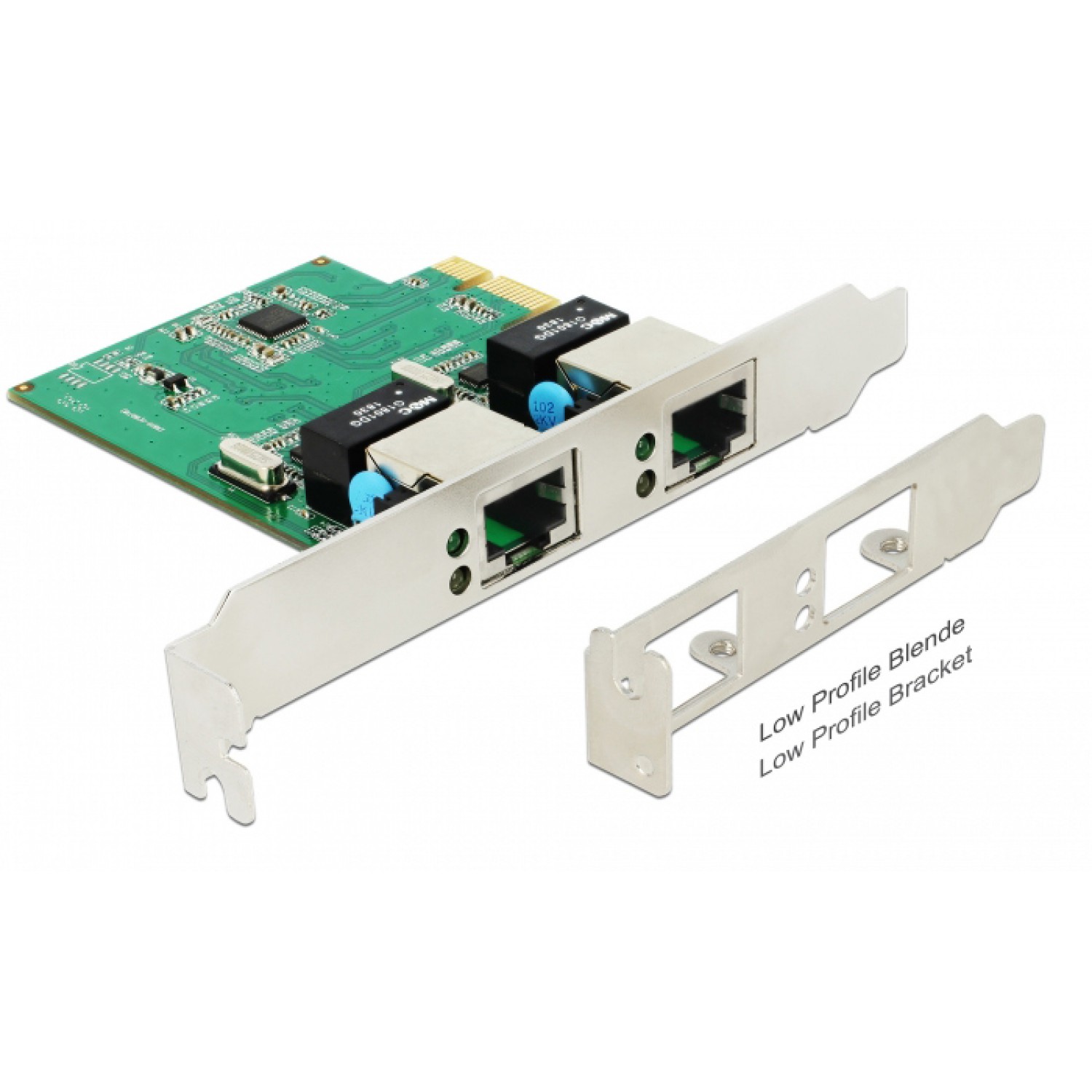 DELOCK PCI Express Card σε 2x Gigabit LAN 89999, έως 1000 Mbps DELOCK PCI Express Card σε 2x Gigabit LAN 89999, έως 1000 Mbps