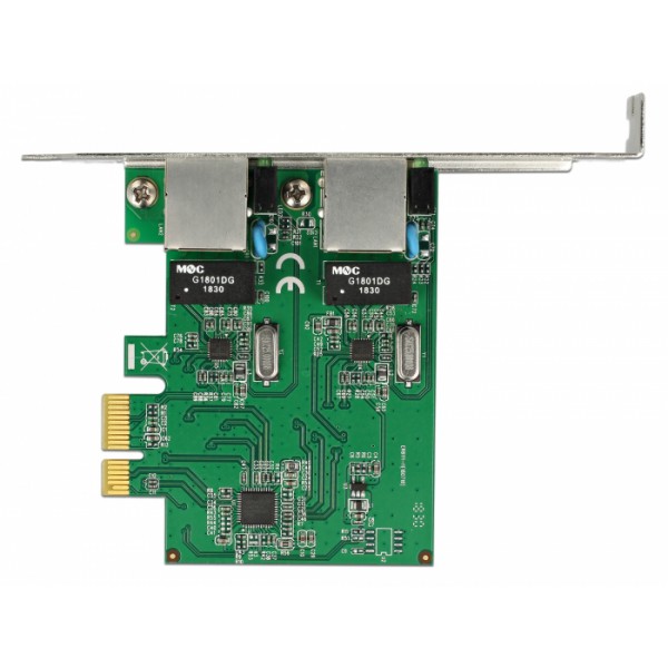 DELOCK PCI Express Card σε 2x Gigabit LAN 89999, έως 1000 Mbps DELOCK PCI Express Card σε 2x Gigabit LAN 89999, έως 1000 Mbps