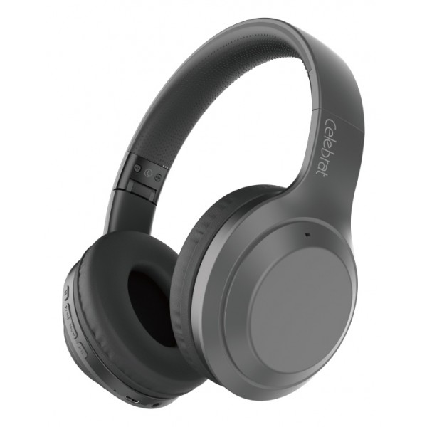CELEBRAT headphones A24, wireless & wired, BT 5.0, 40mm, μαύρα CELEBRAT headphones A24, wireless & wired, BT 5.0, 40mm, μαύρα
