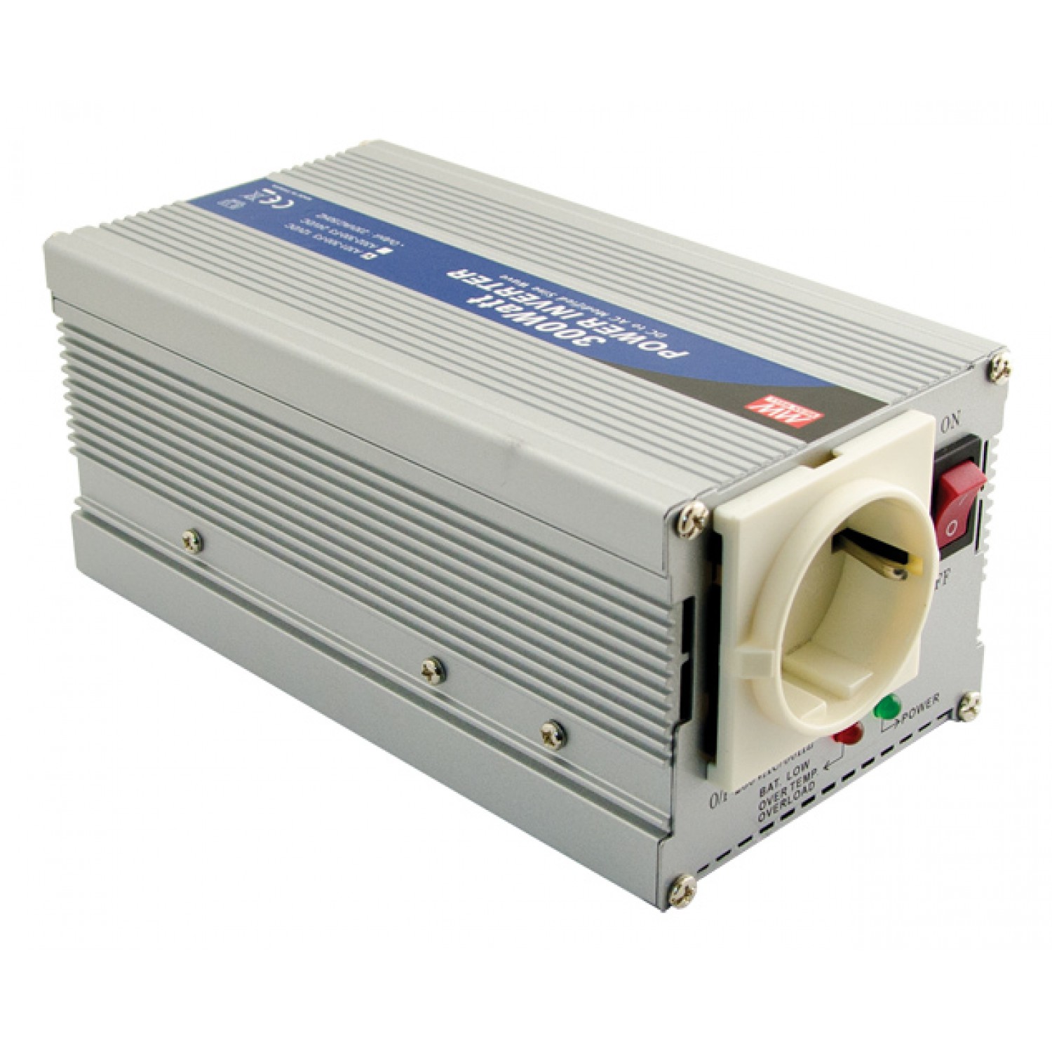 MEAN WELL inverter αυτοκινήτου 12V σε 230V A301-300-F3, 300W MEAN WELL inverter αυτοκινήτου 12V σε 230V A301-300-F3, 300W