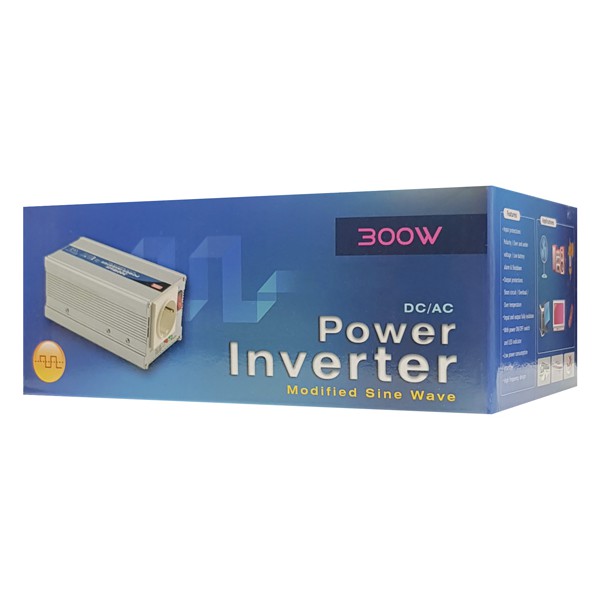 MEAN WELL inverter αυτοκινήτου 12V σε 230V A301-300-F3, 300W MEAN WELL inverter αυτοκινήτου 12V σε 230V A301-300-F3, 300W