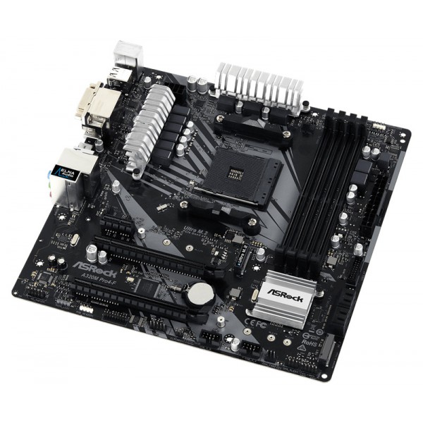 ASROCK μητρική A320M Pro4-F, 4x DDR4, AM4, USB 3.1, mATX ASROCK μητρική A320M Pro4-F, 4x DDR4, AM4, USB 3.1, mATX