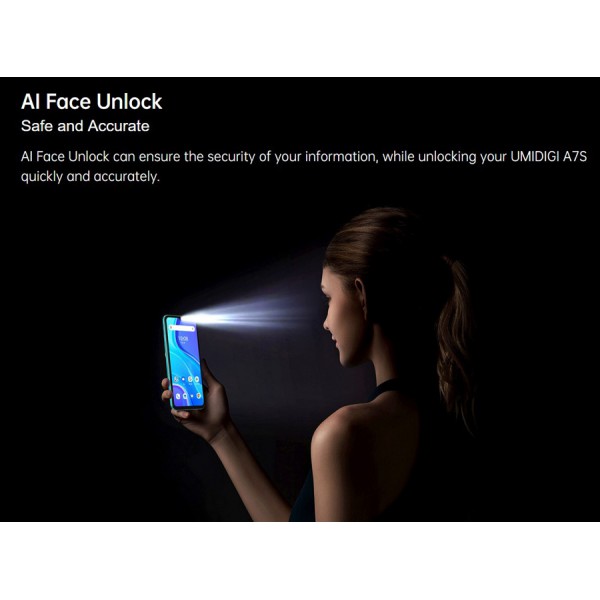 UMIDIGI Smartphone A7S, 6.53", 2/32GB, Android 10 Go Edition, γκρι UMIDIGI Smartphone A7S, 6.53", 2/32GB, Android 10 Go Edition, γκρι