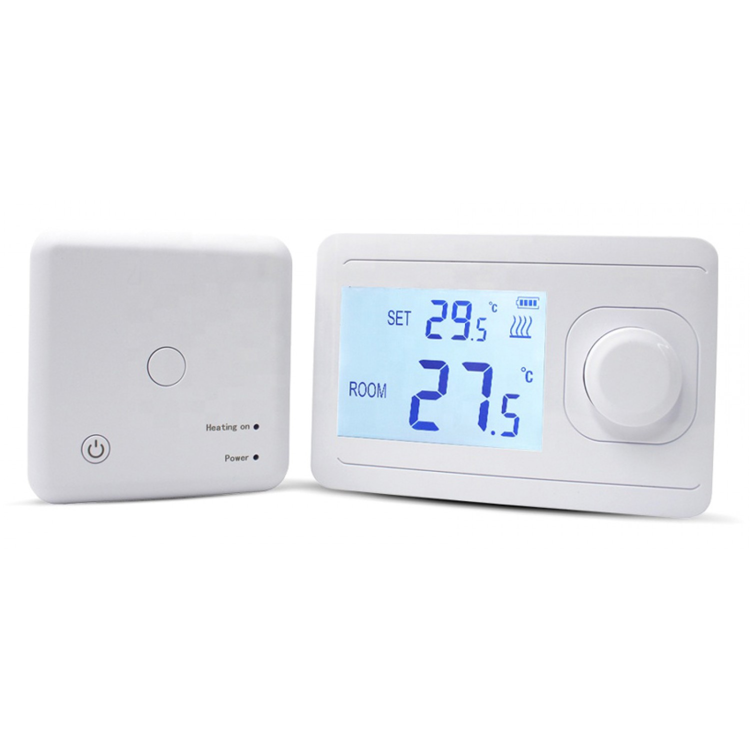 Ψηφιακός θερμοστάτης χώρου AC8038RF, ασύρματος, λευκός Ψηφιακός θερμοστάτης χώρου AC8038RF, ασύρματος, λευκός