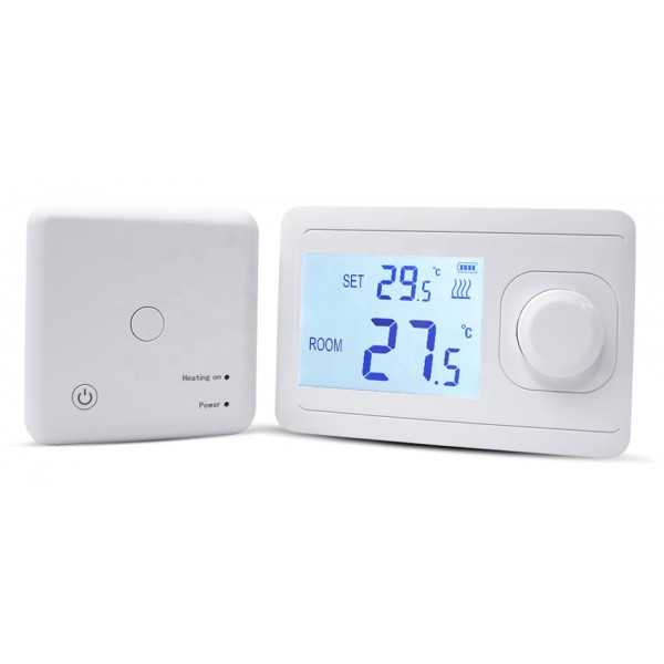 Ψηφιακός θερμοστάτης χώρου AC8038RF, ασύρματος, λευκός Ψηφιακός θερμοστάτης χώρου AC8038RF, ασύρματος, λευκός