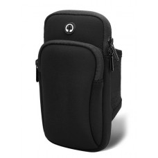 Θήκη smartphone armband ACC-251, 2 θέσεων, μαύρη