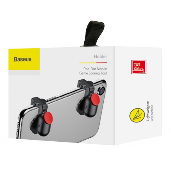 BASEUS buttons για οθόνες αφής ACHDCJ-01, 2τμχ, μαύρα