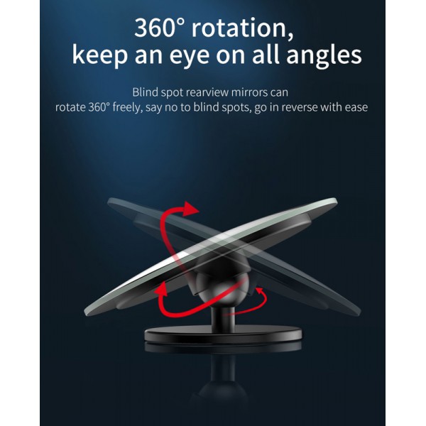 BASEUS εξωτερικός βοηθητικός καθρέφτης ACMDJ-01, 49 x 13 mm, 2τμχ