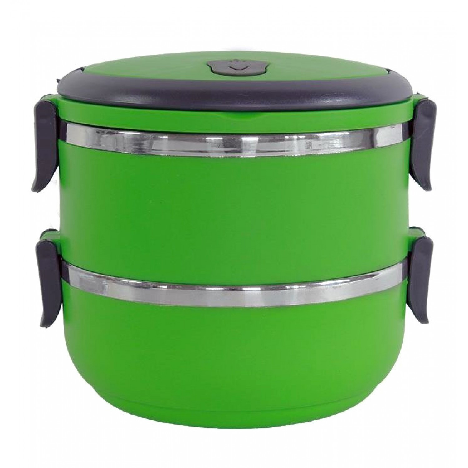 Δοχείο φαγητού AG479A με επένδυση inox, σετ 2τμχ, πράσινο Δοχείο φαγητού AG479A με επένδυση inox, σετ 2τμχ, πράσινο