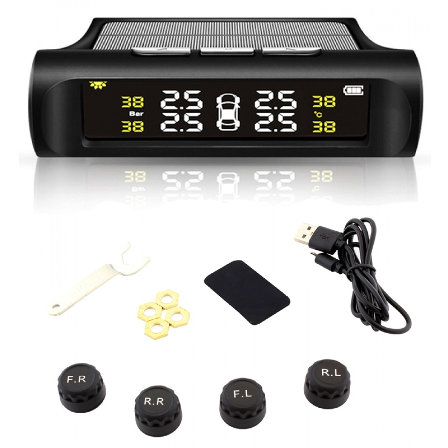 Σύστημα ελέγχου πίεσης & θερμοκρασίας ελαστικών AG678