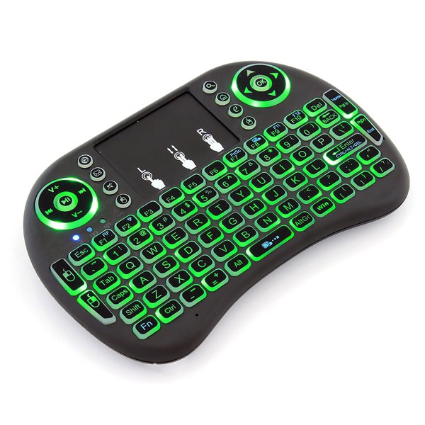 Ασύρματο mini πληκτρολόγιο AK198B με touchpad, QWERTY, 1020mAh Ασύρματο mini πληκτρολόγιο AK198B με touchpad, QWERTY, 1020mAh