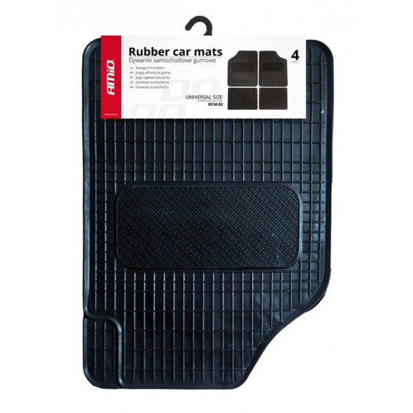 AMIO Σετ Πλαστικά πατάκια αυτοκινήτου RCM-02 01710, large, universal