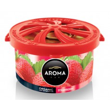 AROMA CAR αρωματικό αυτοκινήτου Organic A92091, 40g, Strawberry
