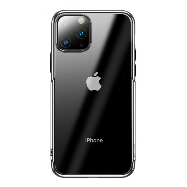 BASEUS θήκη Shining για iPhone 11 Pro Max ARAPIPH65S-MD0S, διάφανη-ασημί BASEUS θήκη Shining για iPhone 11 Pro Max ARAPIPH65S-MD0S, διάφανη-ασημί