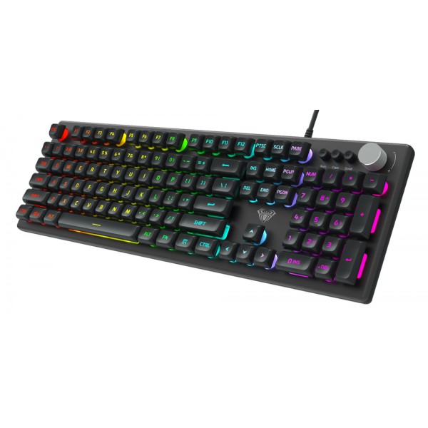AULA Gaming πληκτρολόγιο F2028, RGB, μαύρο-γκρι AULA Gaming πληκτρολόγιο F2028, RGB, μαύρο-γκρι