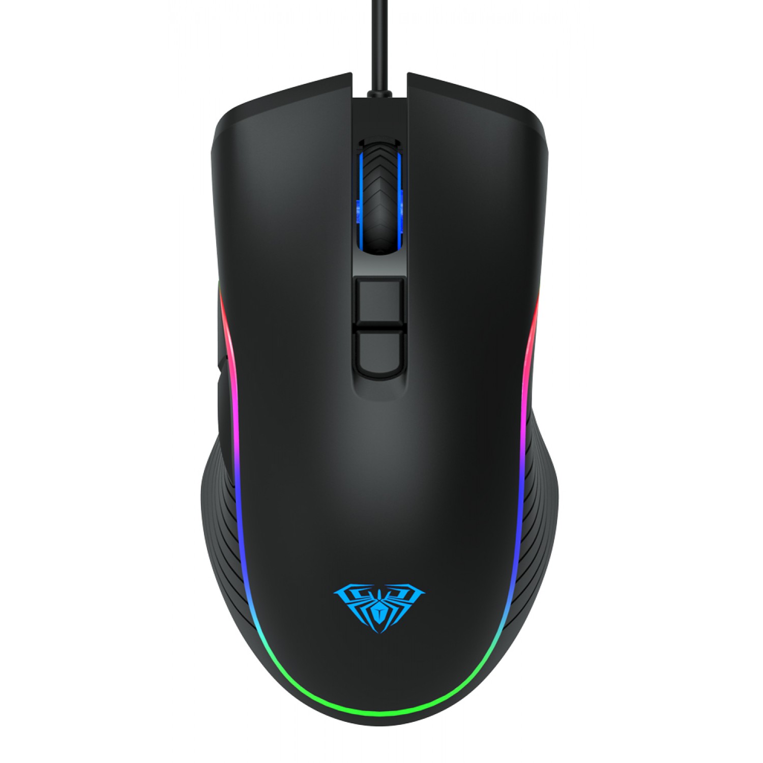 AULA ενσύρματο gaming ποντίκι Wind F806, 2400DPI, 7 πλήκτρα, RGB, μαύρο AULA ενσύρματο gaming ποντίκι Wind F806, 2400DPI, 7 πλήκτρα, RGB, μαύρο