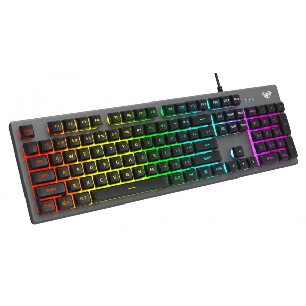 AULA Gaming πληκτρολόγιο S2056, RGB, μαύρο-γκρι AULA Gaming πληκτρολόγιο S2056, RGB, μαύρο-γκρι