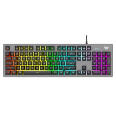 AULA Gaming πληκτρολόγιο S2056, RGB, μαύρο-γκρι