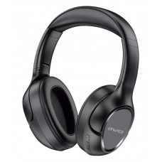 AWEI headphones A770BL, wireless & wired, BT 5.0, μαύρα