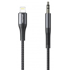 AWEI καλώδιο Lightning σε 3.5mm CL-116L, 1m, μαύρο