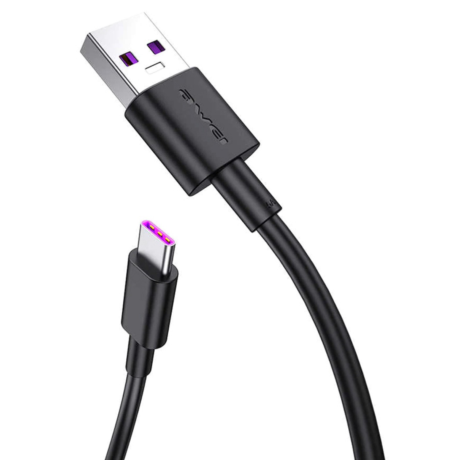 AWEI καλώδιο USB σε Type-C CL-77T, 5A, 1m, μαύρο