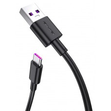 AWEI καλώδιο USB σε Type-C CL-77T, 5A, 1m, μαύρο