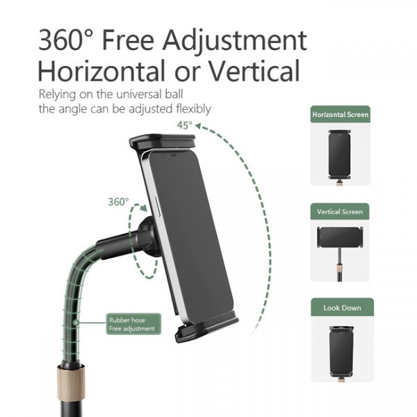 AWEI βάση για smartphone X18, ρυθμιζόμενη, μαύρη