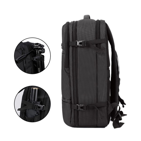 ARCTIC HUNTER τσάντα πλάτης B-00183-BK με θήκη laptop 17", μαύρη ARCTIC HUNTER τσάντα πλάτης B-00183-BK με θήκη laptop 17", μαύρη