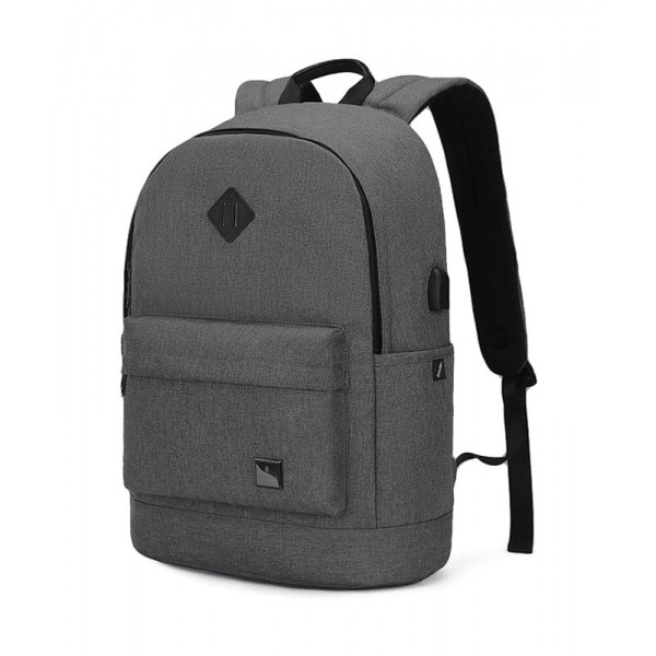 ARCTIC HUNTER τσάντα πλάτης B-00290-BK με θήκη laptop 15.6", μαύρη