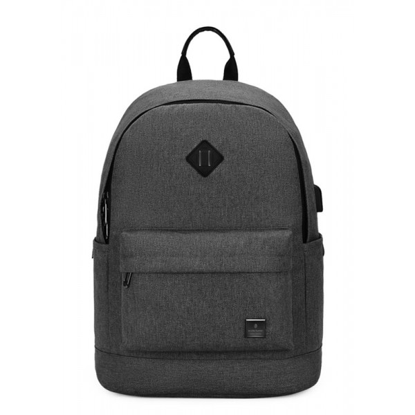 ARCTIC HUNTER τσάντα πλάτης B-00290-BK με θήκη laptop 15.6", μαύρη