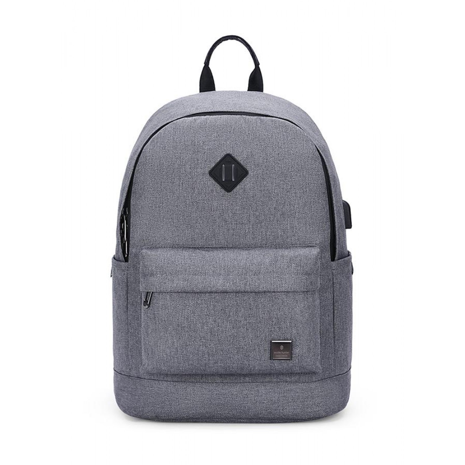 ARCTIC HUNTER τσάντα πλάτης B-00290 με θήκη laptop 15.6", ανοιχτό γκρι