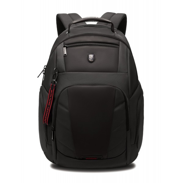ARCTIC HUNTER τσάντα πλάτης B-00341-BK με θήκη laptop 15.6", μαύρη