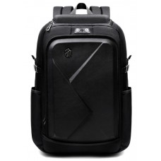 ARCTIC HUNTER τσάντα πλάτης B-00295-BK με θήκη laptop 17", Eva, μαύρη