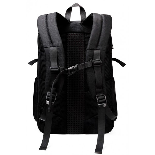 ARCTIC HUNTER τσάντα πλάτης B-00295-BK με θήκη laptop 17", Eva, μαύρη