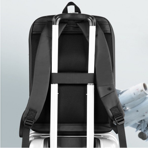 ARCTIC HUNTER τσάντα πλάτης B00360-BK με θήκη laptop 15.6", USB, μαύρη ARCTIC HUNTER τσάντα πλάτης B00360-BK με θήκη laptop 15.6", USB, μαύρη