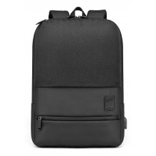 ARCTIC HUNTER τσάντα πλάτης B00360-BK με θήκη laptop 15.6", USB, μαύρη