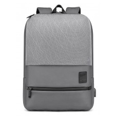ARCTIC HUNTER τσάντα πλάτης B00360-GY με θήκη laptop 15.6", USB, γκρι