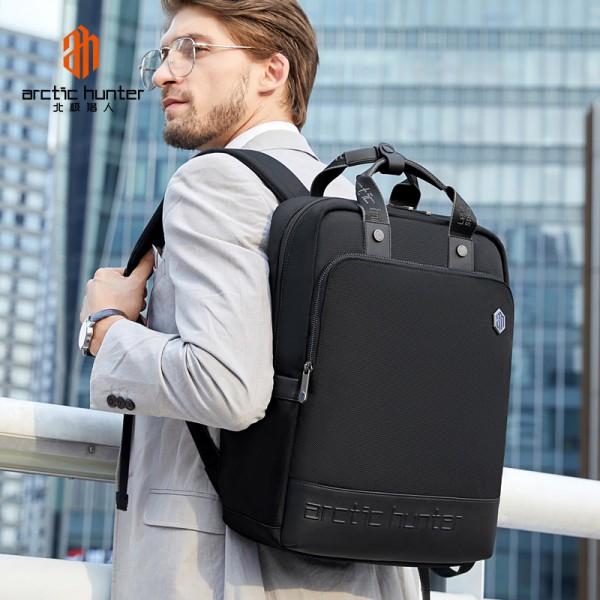 ARCTIC HUNTER τσάντα πλάτης B00398-BL με θήκη laptop 14.1", μπλε