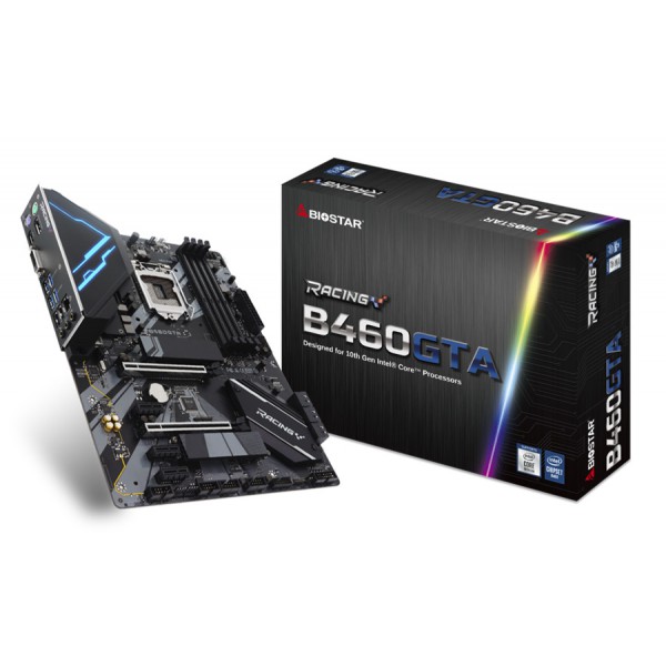 BIOSTAR Μητρική B460GTA, 4x DDR4, s1200, USB 3.2, HDMI, ATX, Ver. 5.0 BIOSTAR Μητρική B460GTA, 4x DDR4, s1200, USB 3.2, HDMI, ATX, Ver. 5.0